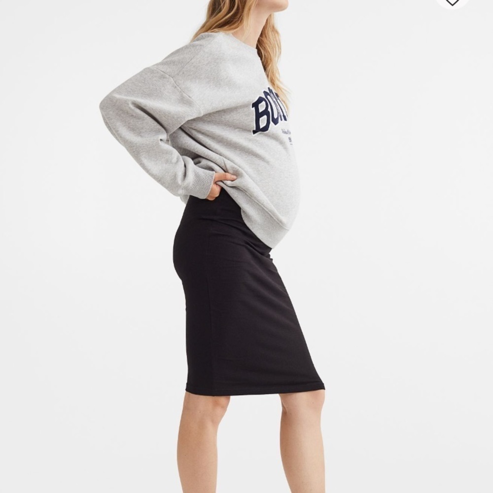 Organic cotton maternity skirt